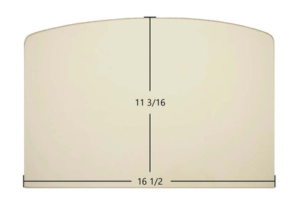 Ceramic Replacement Glass for Jotul Rangeley F 50 TL / Carrabassett F 55 Replacement Ceramic Glass - 16 1/2" x 11 3/16"