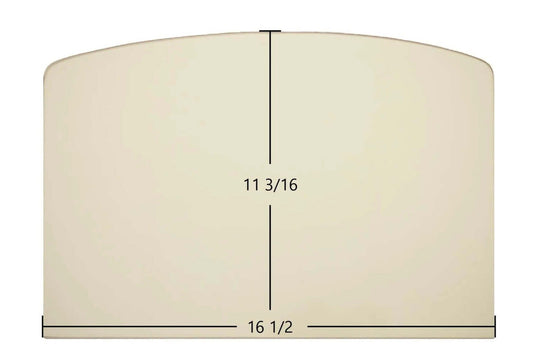 Ceramic Replacement Glass for Jotul Rangeley F 50 TL / Carrabassett F 55 Replacement Ceramic Glass - 16 1/2" x 11 3/16"
