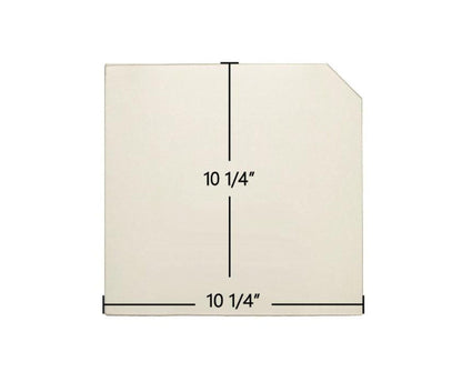 Ceramic Replacement Glass for Leisure Line G Ceramic Glass Panel - 10 1/4" x 10 1/4"