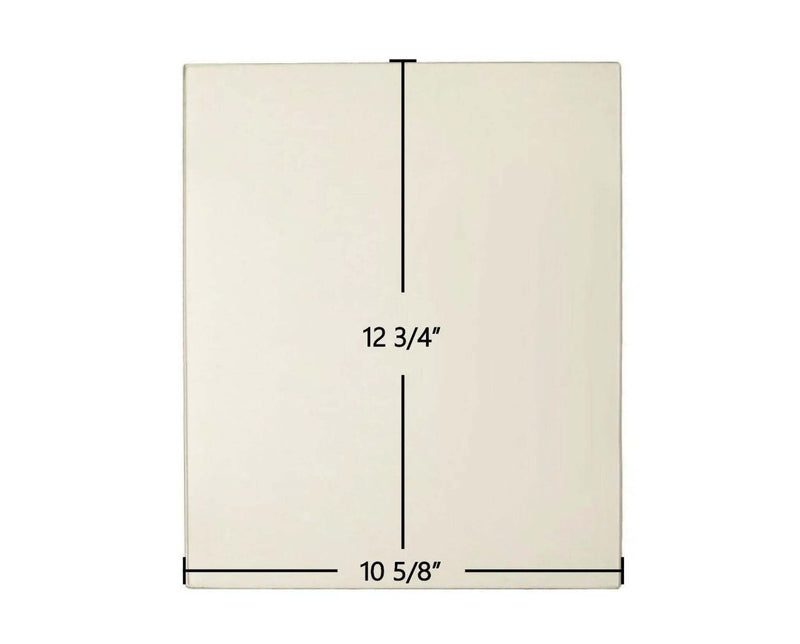 Ceramic Replacement Glass for Leisure Line K Stove Ceramic Glass Panel - 12 3/4" x 10 5/8"
