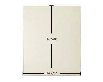 Ceramic Replacement Glass for Lennox Bella Ceramic Glass Panel - 14 7/8" x 16 5/8"