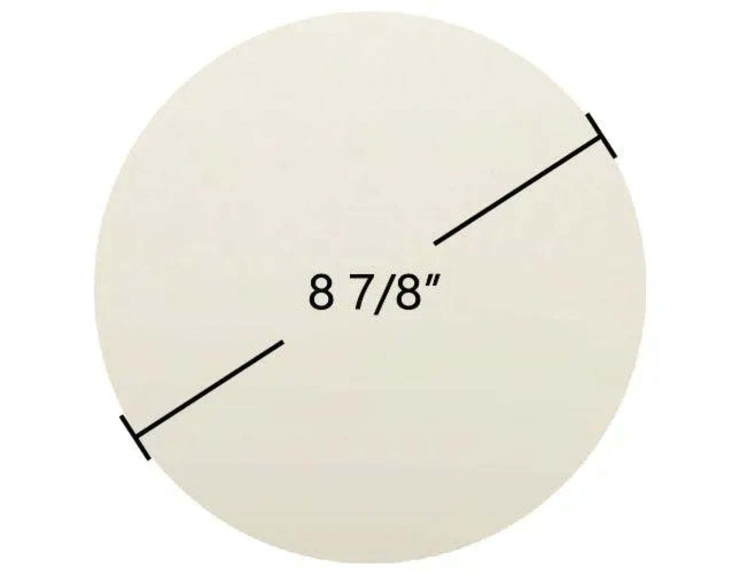 Ceramic Replacement Glass for Lincoln Stove Round Ceramic Glass Panel Round