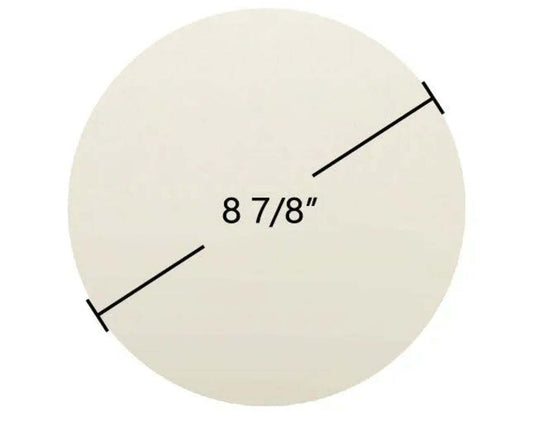 Ceramic Replacement Glass for Lincoln Stove Round Ceramic Glass Panel Round