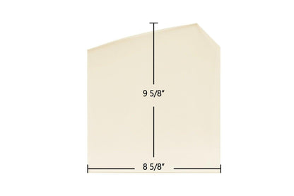 Ceramic Replacement Glass for Lopi 440 / 380 / 520 / LX / FL / X / SX Large Double Door Ceramic Glass Panel - 8 5/8" x 9 5/8"