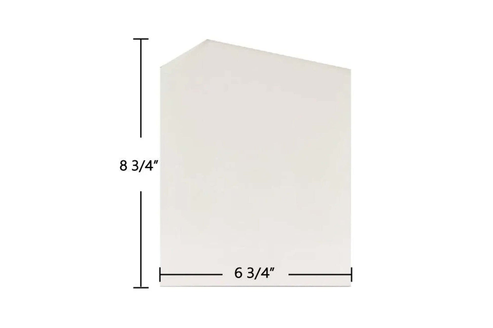 Ceramic Replacement Glass for Lopi 440 / 380 Small Double Door Ceramic Glass Panel - 6 3/4" x 8 3/4"