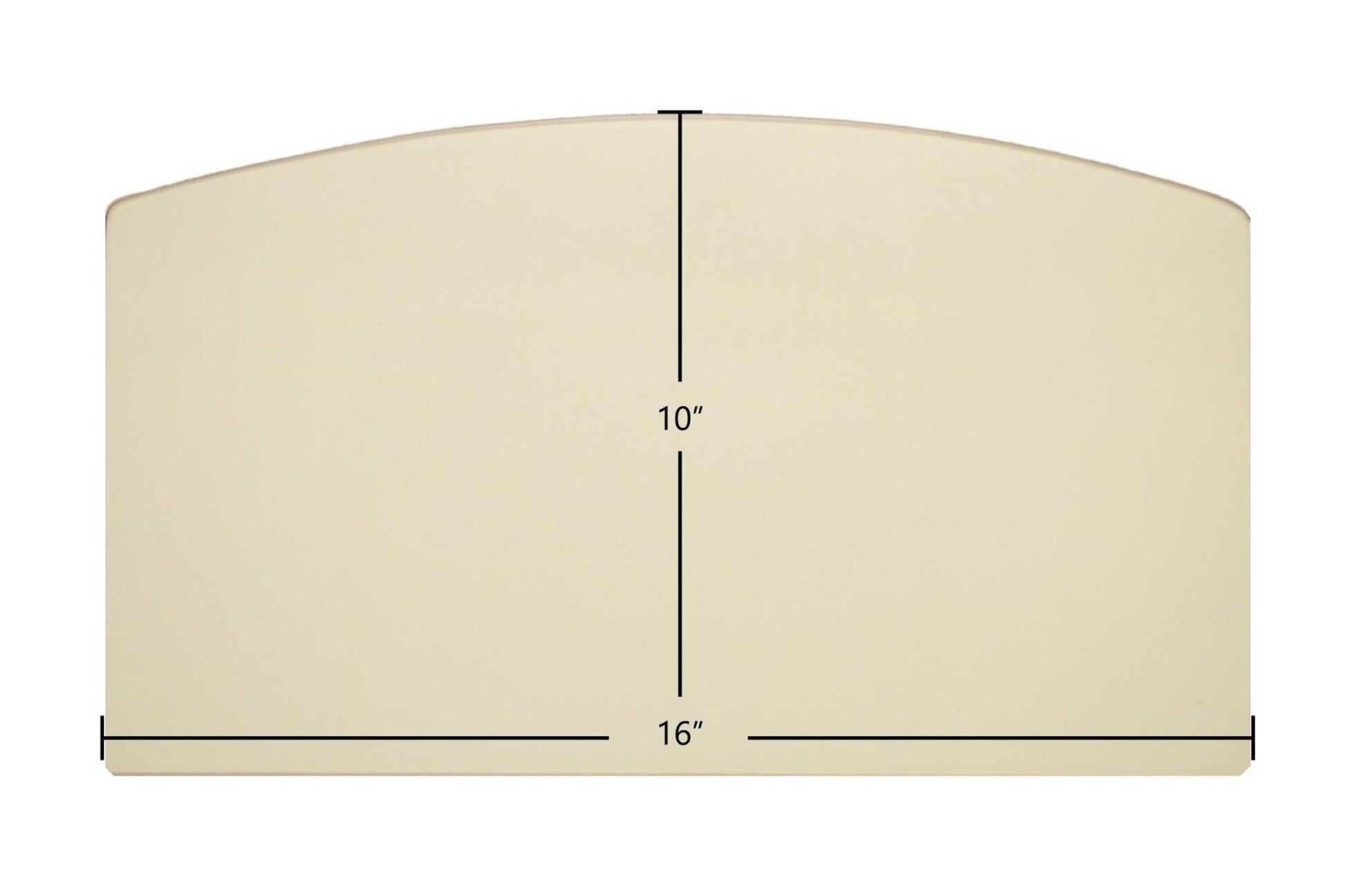 Ceramic Replacement Glass for Lopi Answer (2020 Model) Ceramic Glass Panel - 16" x 10"