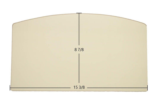Ceramic Replacement Glass for Lopi Answer / Answer 95 / 380-96 Ceramic Glass Panel - 15 3/8" x 8 7/8"