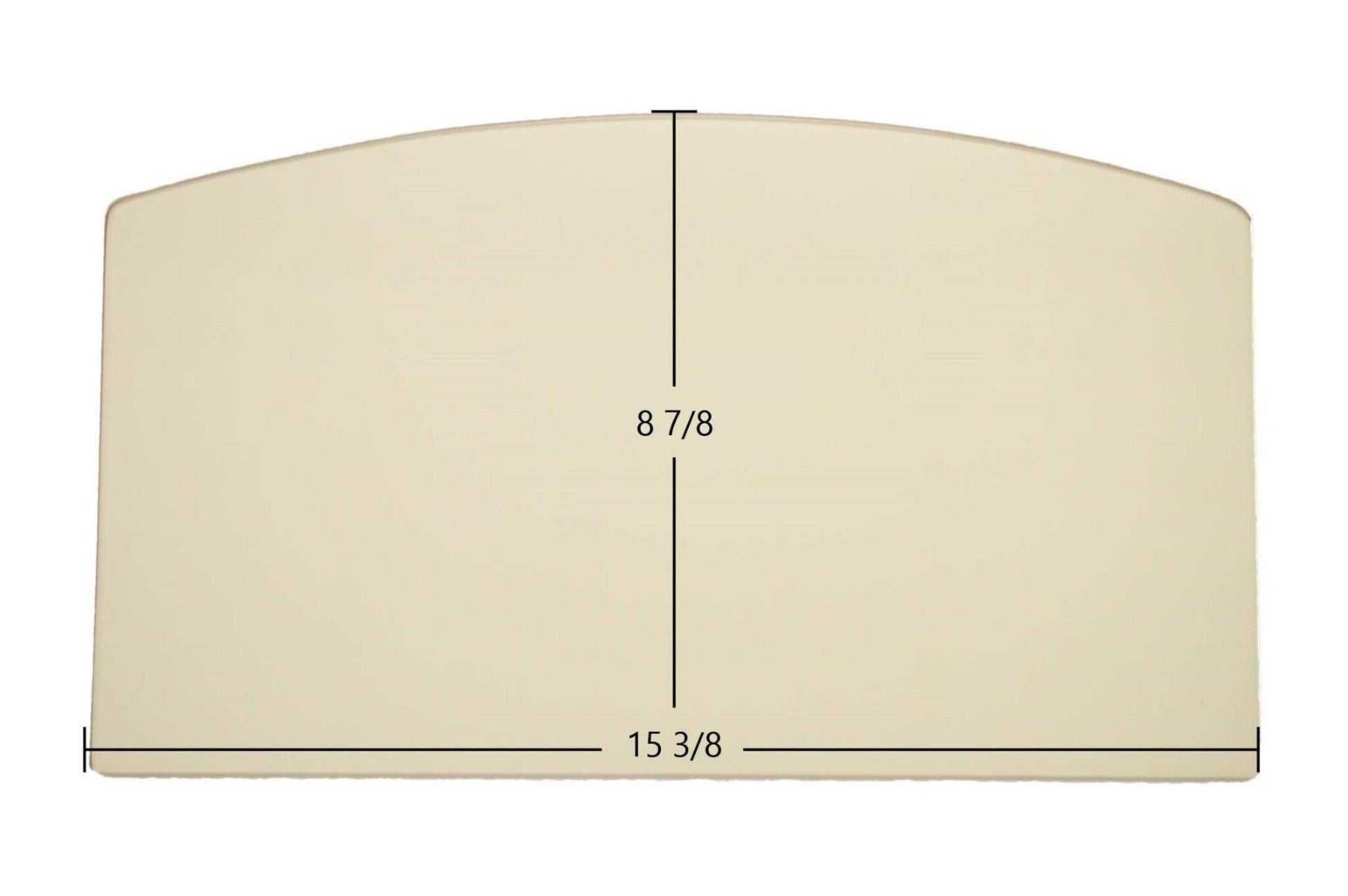 Ceramic Replacement Glass for Lopi Endeavor / Parlor / Patriot Ceramic Glass Panel - 15 3/8" x 8 7/8"