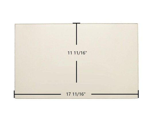Ceramic Replacement Glass for Lopi Evergreen Ceramic Glass Panel - 17 11/16" x 11 11/16"
