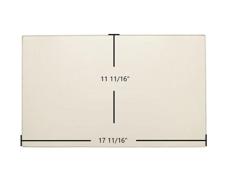 Ceramic Replacement Glass for Lopi Evergreen Ceramic Glass Panel - 17 11/16" x 11 11/16"