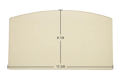 Ceramic Replacement Glass for Lopi FoxFire / AGP Pellet Stove Ceramic Glass Panel - 15 3/8" x 8 7/8"