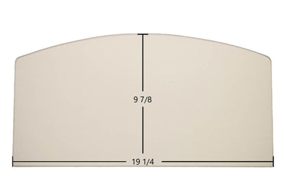 Ceramic Replacement Glass for Lopi Freedom / Liberty / Flex Series Ceramic Glass Panel - 19 1/4" x 9 7/8"