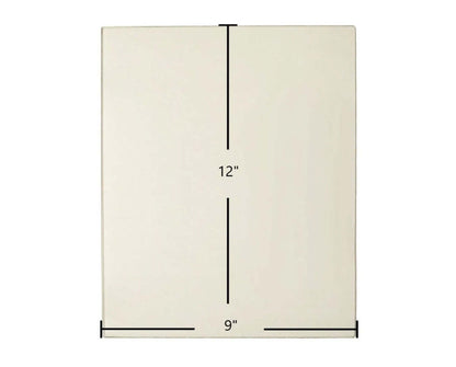 Ceramic Replacement Glass for Malm Spin-A-Fire Ceramic Glass - 9" x 12"