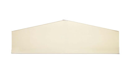 Ceramic Replacement Glass for Masters Choice Arch-Top Door Glass - 9 3/8" x 3 1/4" Arched