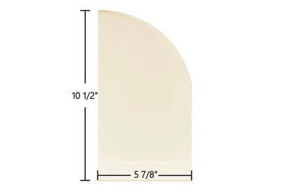 Ceramic Replacement Glass for Meredith Stove - 5 7/8" x 10 1/2"