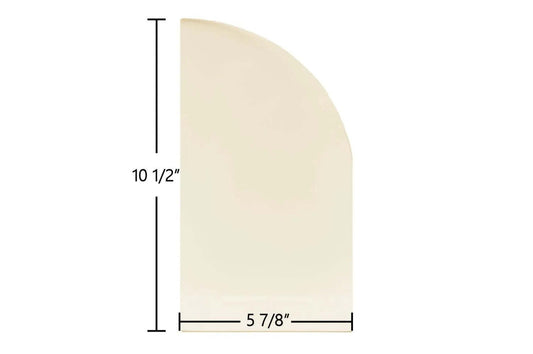 Ceramic Replacement Glass for Meredith Stove - 5 7/8" x 10 1/2"