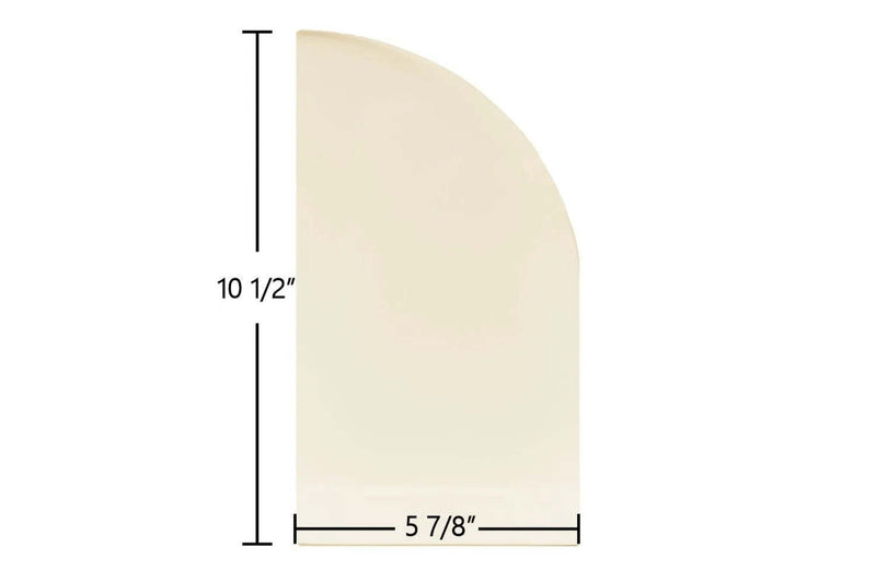 Ceramic Replacement Glass for Meredith Stove - 5 7/8" x 10 1/2"