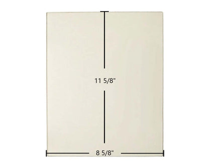 Ceramic Replacement Glass for Morso 3610, 3640 Ceramic Glass Panel - 8 5/8" x 11 5/8"
