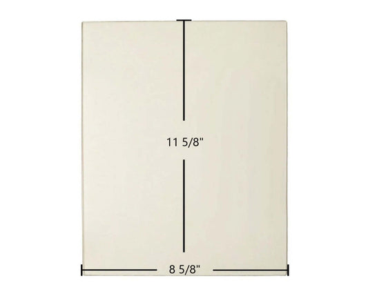 Ceramic Replacement Glass for Morso 3610, 3640 Ceramic Glass Panel - 8 5/8" x 11 5/8"