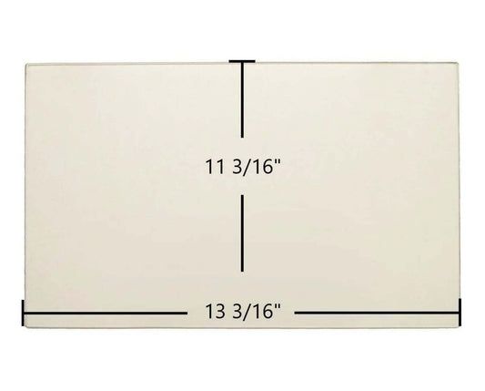 Ceramic Replacement Glass for Morso O6 Ceramic Glass Panel - 13 3/16" x 11 3/16"