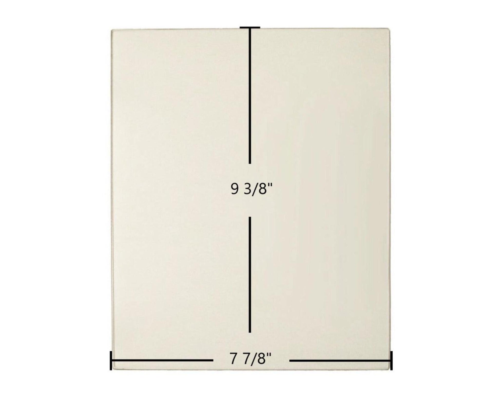 Ceramic Replacement Glass for Morso Panther 2110, Squirrel C/H Ceramic Glass Panel - 7 7/8" x 9 3/8"