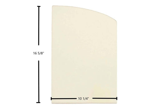 Ceramic Replacement Glass for Napoleon NZ-26WI Side Ceramic Glass Panel | 10 1/4" x 16 5/8" | Replaces W010-1512 / W010-1513 - 10 1/4" x 16 5/8"