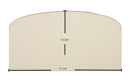 Ceramic Replacement Glass for Napoleon OS10 Oil Stove Center Ceramic Glass Panel | 17 1/4" x 10 3/4" | Replaces 188791 - 17 1/4" x 10 3/4"