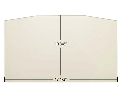 Ceramic Replacement Glass for Napoleon Timberwolf EPA 2201 / 2300 / EPI22 Insert Ceramic Glass Panel | 17 1/2" x 10 3/8" | Replaces W300-0038, W010-2325 - 17 1/2" x 10 3/8"