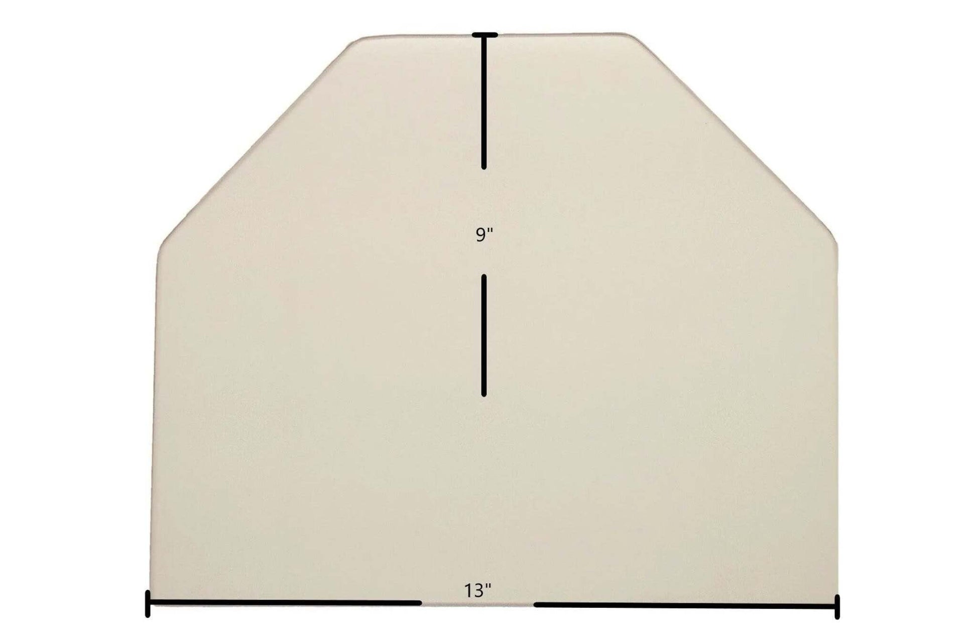 Ceramic Replacement Glass for Omega Single Door Ceramic Glass Panel | 13" x 9" | Replaces 7GOSD - 13" x 9"