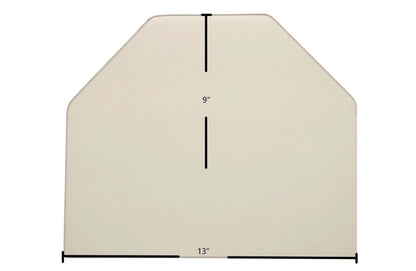 Ceramic Replacement Glass for Omega Single Door Ceramic Glass Panel | 13" x 9" | Replaces 7GOSD - 13" x 9"