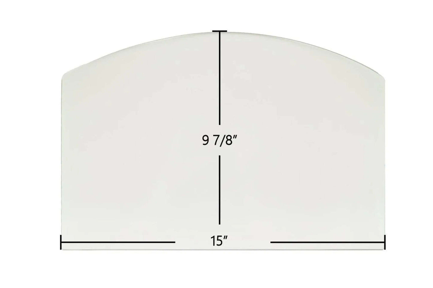 Ceramic Replacement Glass for Oregon Stove Ceramic Glass Panel (15" x 9 7/8") - 15" x 9 7/8"
