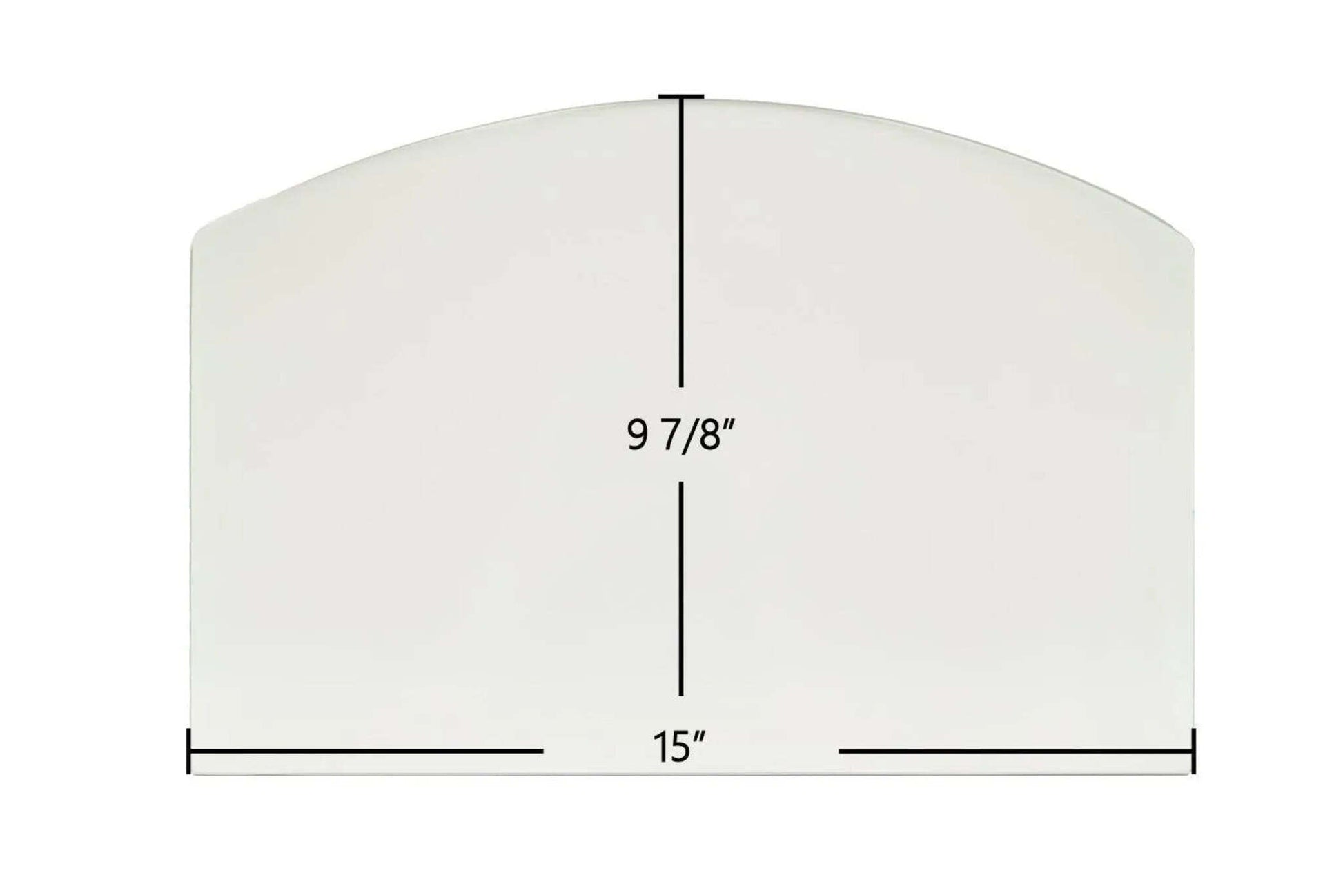 Ceramic Replacement Glass for Oregon Stove Ceramic Glass Panel (15" x 9 7/8") - 15" x 9 7/8"