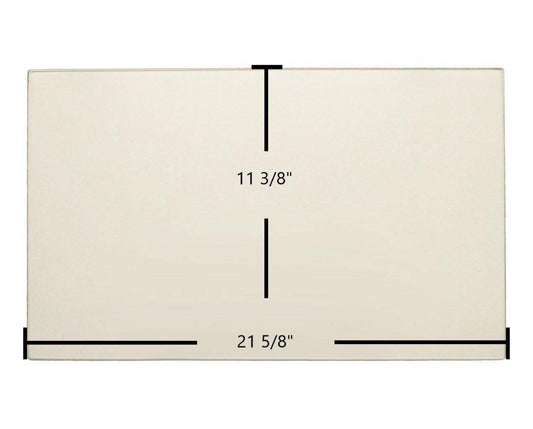 Ceramic Replacement Glass for Pacific Energy FP30 Ceramic Glass Panel | 21 5/8" x 11 3/8" | Replaces 80000183 - 21 5/8" x 11 3/8"