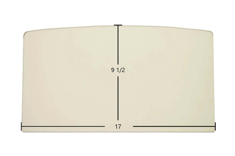 Ceramic Replacement Glass for Pleasant Hearth LWS-127201 Ceramic Glass Panel | 17" x 9 1/2" | Part #75-21-514 - 17" x 9 1/2"