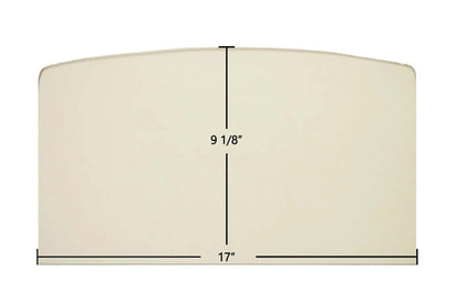 Ceramic Replacement Glass for Quadra-Fire 1100-I, 1800, 1900, 2700-I, 27-I ACC, 5100-I, 5100-I ACC, 5100-I ACT Ceramic Glass Panel | 17" x 9 1/8" | Part #7000-011 - 17" x 9 1/8"