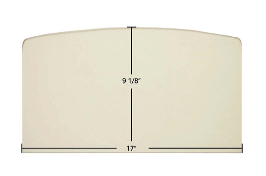 Ceramic Replacement Glass for Quadra-Fire 1100-I, 1800, 1900, 2700-I, 27-I ACC, 5100-I, 5100-I ACC, 5100-I ACT Ceramic Glass Panel | 17" x 9 1/8" | Part #7000-011 - 17" x 9 1/8"