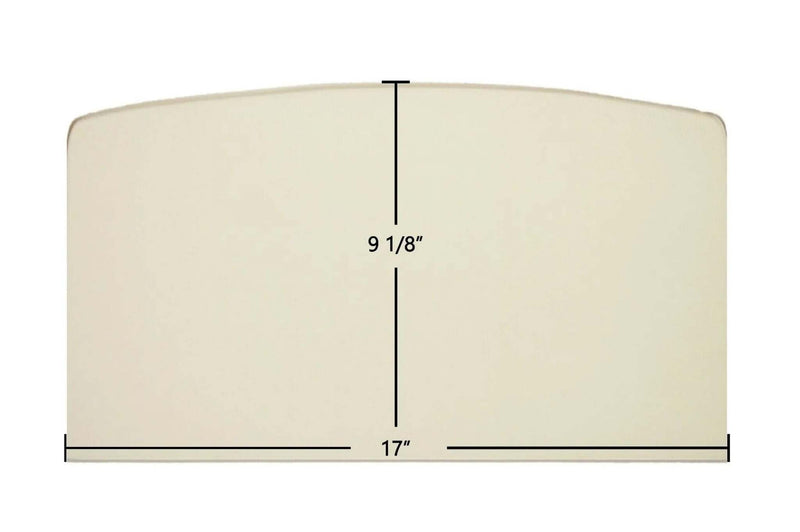 Ceramic Replacement Glass for Quadra-Fire 1100-I, 1800, 1900, 2700-I, 27-I ACC, 5100-I, 5100-I ACC, 5100-I ACT Ceramic Glass Panel | 17" x 9 1/8" | Part #7000-011 - 17" x 9 1/8"