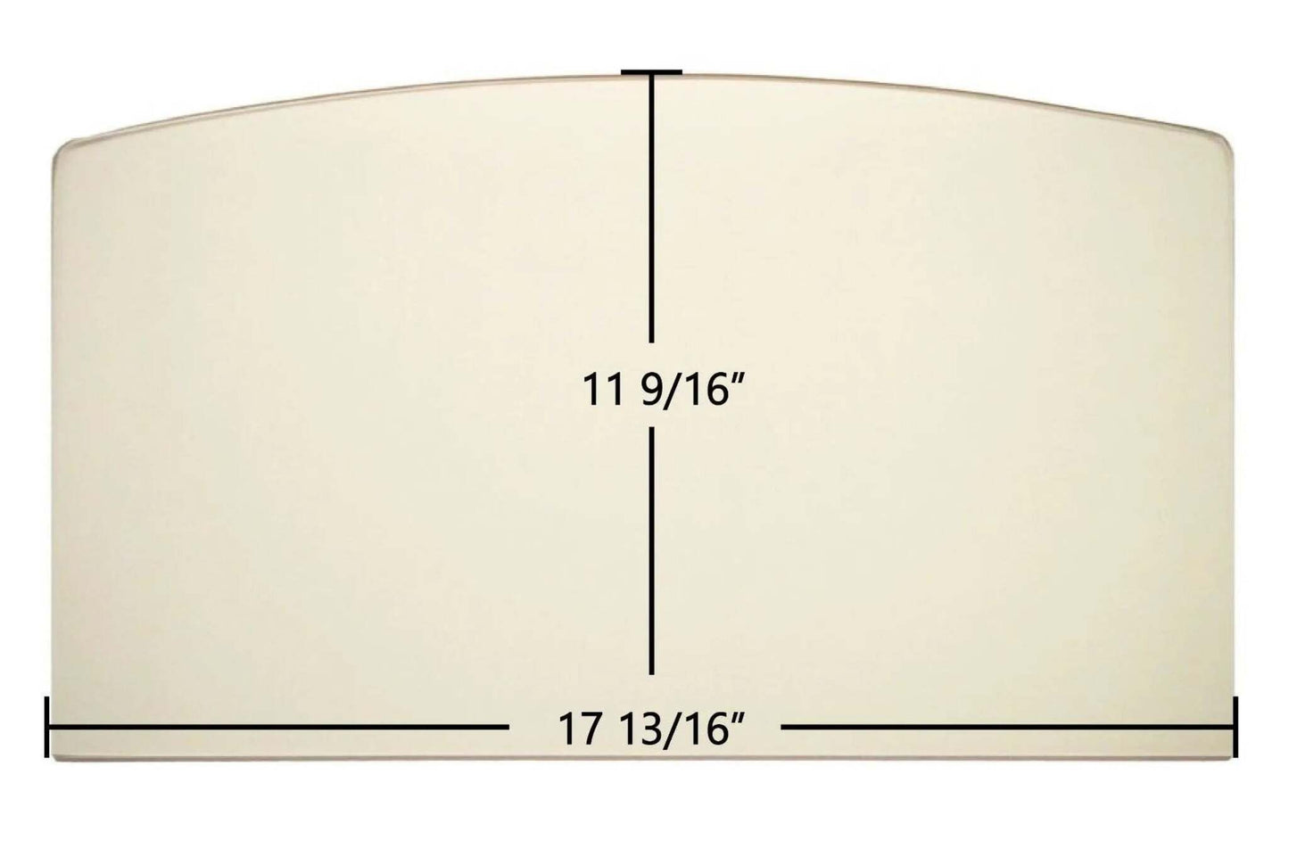 Ceramic Replacement Glass for Quadra-Fire 5700 ACT Ceramic Glass Panel | 17 13/16" x 11 9/16" | Part #SRV7000-014 - 17 13/16" x 11 9/16"