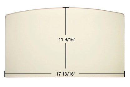 Ceramic Replacement Glass for Quadra-Fire 5700 ACT Ceramic Glass Panel | 17 13/16" x 11 9/16" | Part #SRV7000-014 - 17 13/16" x 11 9/16"