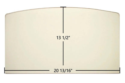 Ceramic Replacement Glass for Quadra-Fire Explorer II Ceramic Glass Panel | 20 13/16" x 13 1/2" | Part #SRV7061-013 - 20 13/16" x 13 1/2"