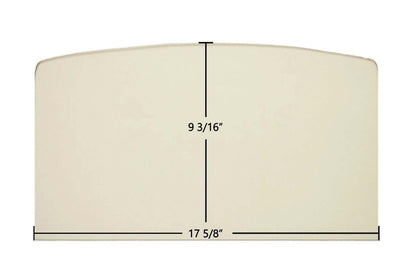 Ceramic Replacement Glass for Quadra-Fire Yosemite Ceramic Glass Panel | 17 5/8" x 9 3/16" | Part #7004-025 - 17 5/8" x 9 3/16"