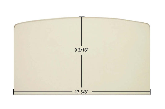 Ceramic Replacement Glass for Quadra-Fire Yosemite Ceramic Glass Panel | 17 5/8" x 9 3/16" | Part #7004-025 - 17 5/8" x 9 3/16"
