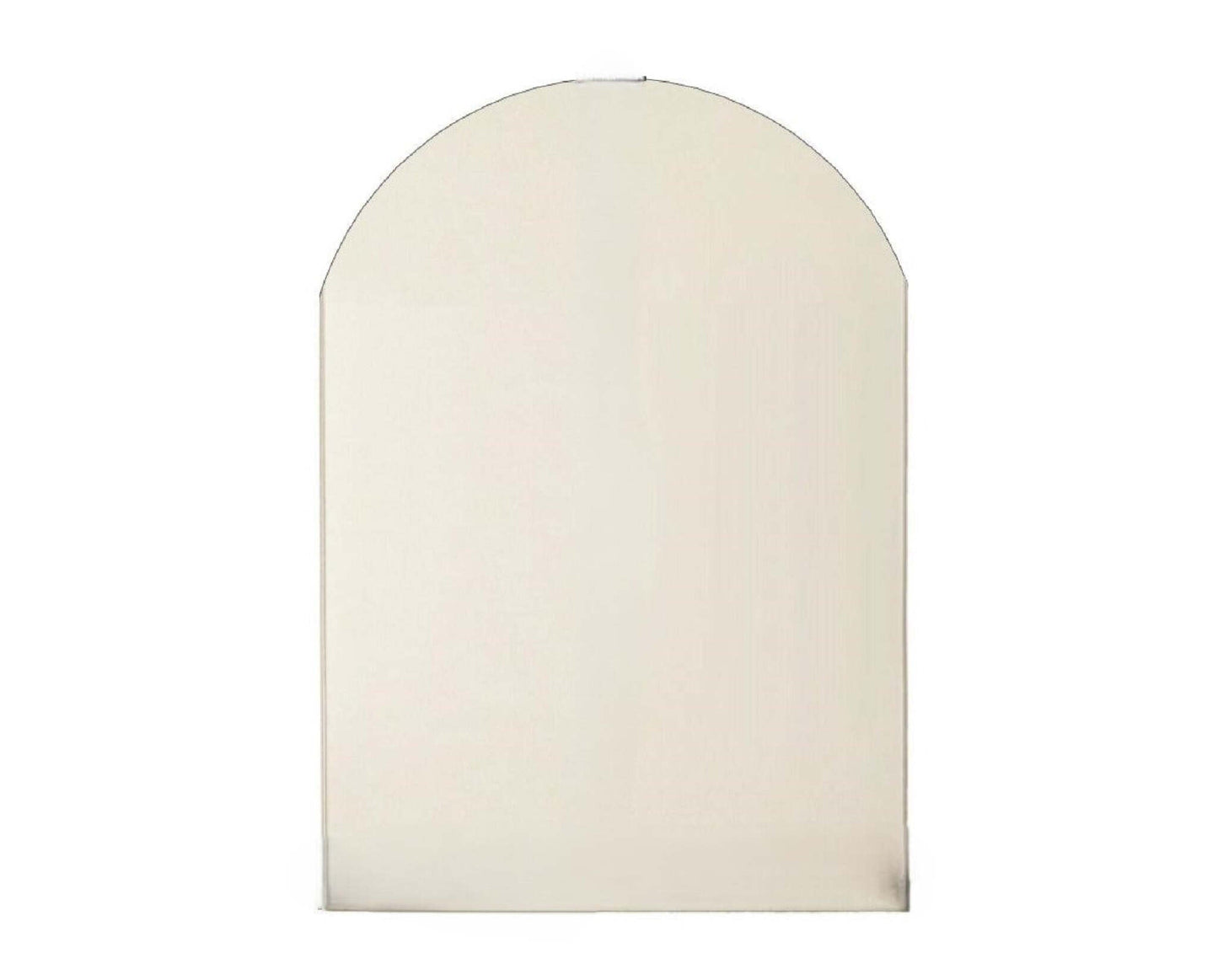 Ceramic Replacement Glass for Quaker Archtop Ceramic Glass Panel | 7 1/2" x 10" - 7 1/2" x 10" Archtop
