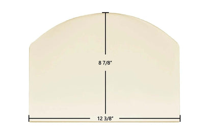 Ceramic Replacement Glass for Reading The Allegheny RS-96S Ceramic Glass Panel | 12 3/8" x 8 7/8" - 12 3/8" x 8 7/8"