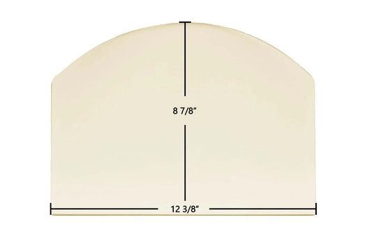 Ceramic Replacement Glass for Reading The Allegheny RS-96S Ceramic Glass Panel | 12 3/8" x 8 7/8" - 12 3/8" x 8 7/8"