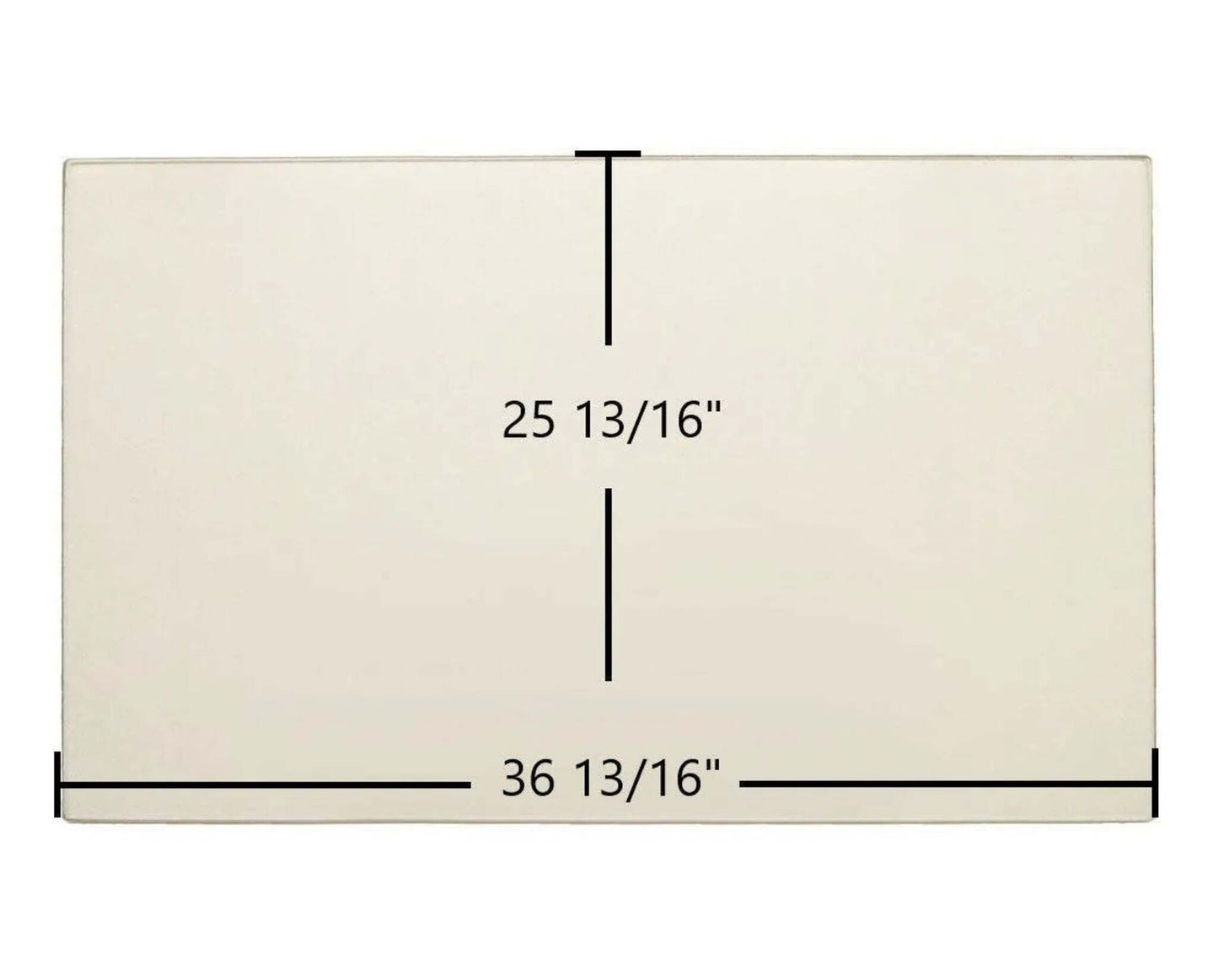 Ceramic Replacement Glass for Regency Bellavista B41XTE Ceramic Glass Panel | 36 13/16" x 25 13/16" | Part #940-362 - 36 13/16" x 25 13/16"