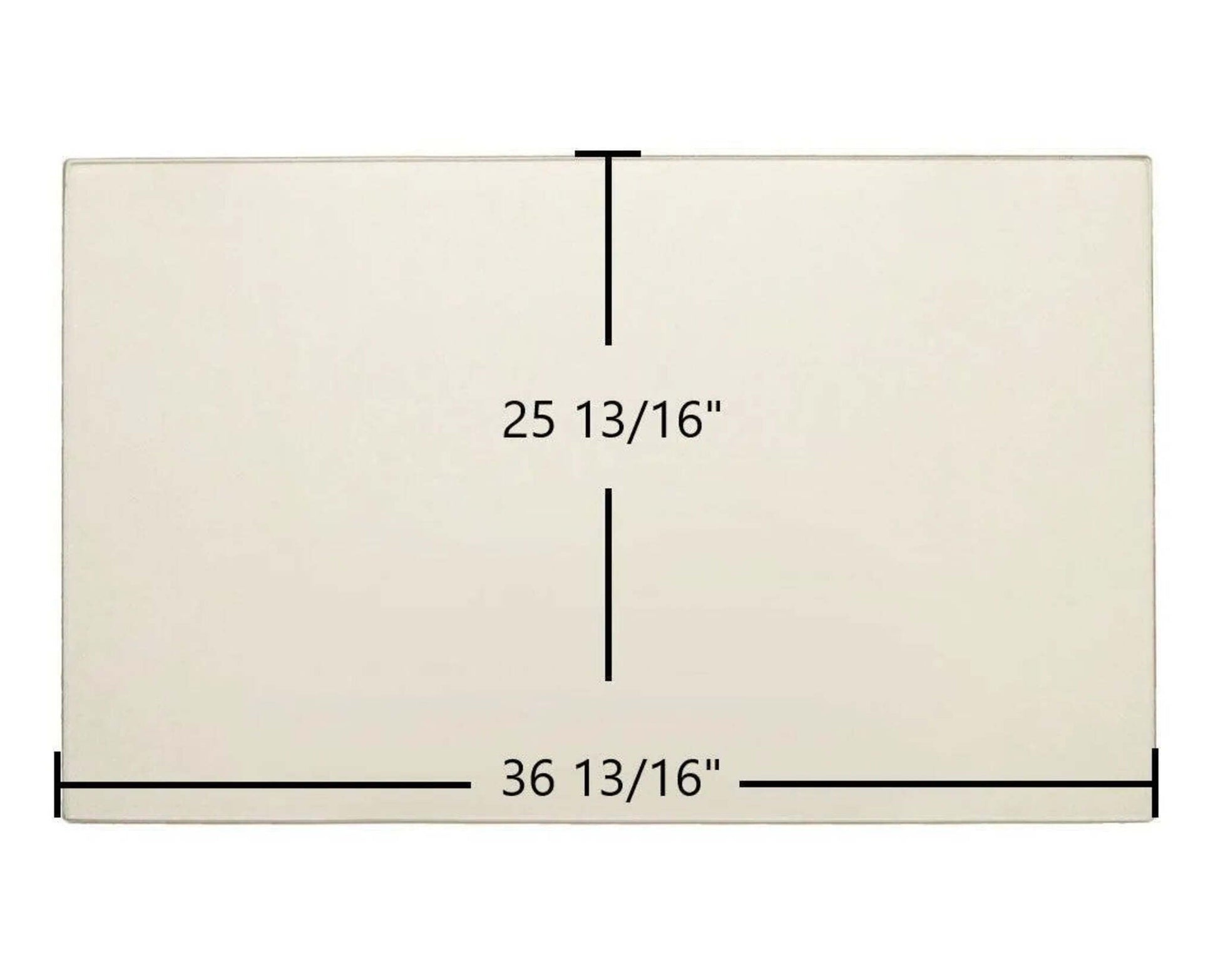 Ceramic Replacement Glass for Regency Bellavista B41XTE Ceramic Glass Panel | 36 13/16" x 25 13/16" | Part #940-362 - 36 13/16" x 25 13/16"