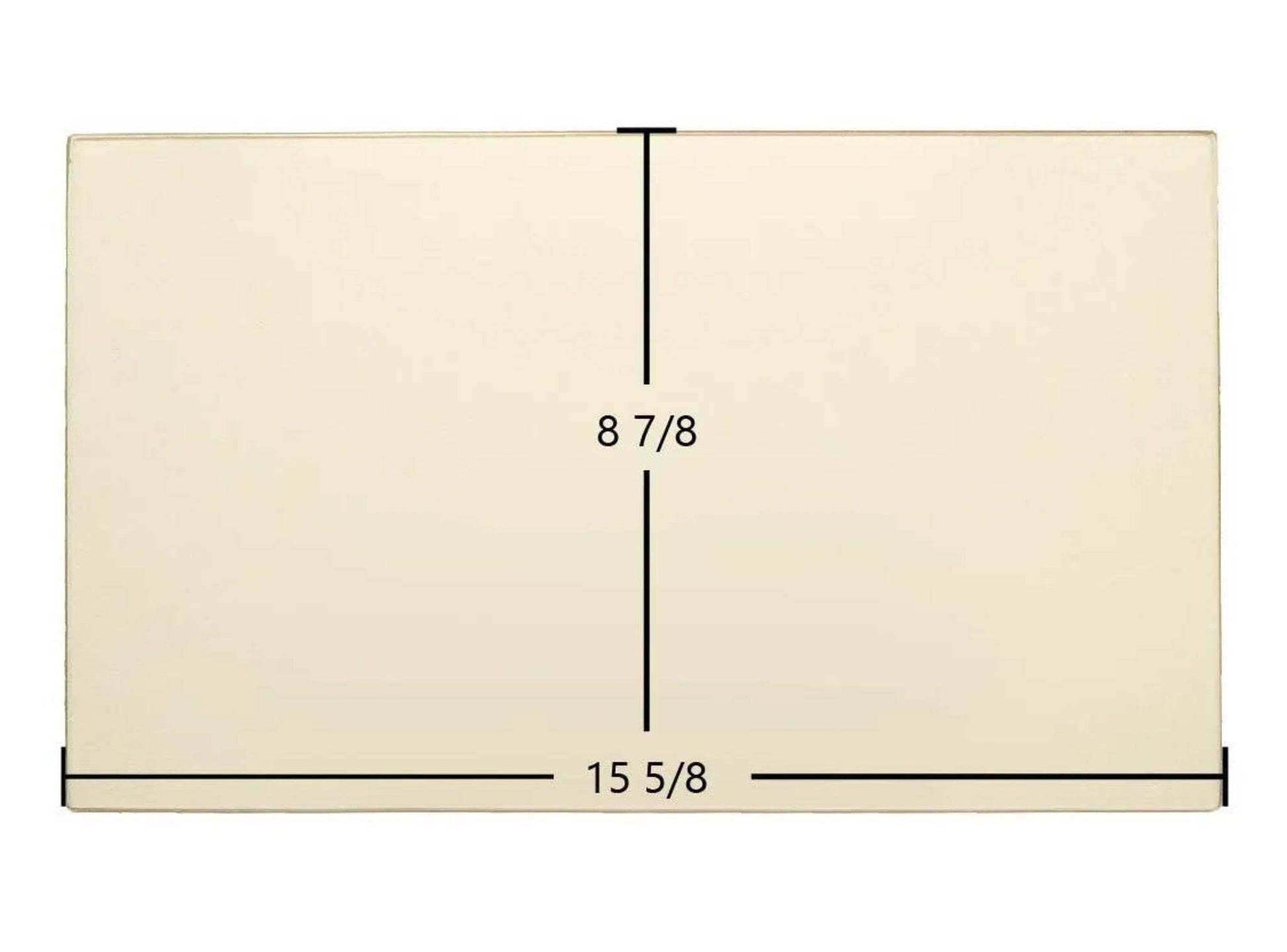 Ceramic Replacement Glass for Regency Ceramic Glass Panel | 15 5/8" x 8 7/8" | Fits R3, C34-2, F1100, F2400, S2400, L1200, S2100, 2100M | Part #846-302 - 15 5/8" x 8 7/8"