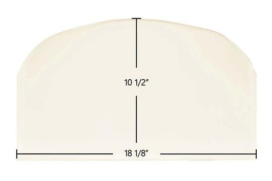 Ceramic Replacement Glass for Saey 74 Ceramic Glass Panel | 18 1/8" x 10 1/2" - 18 1/8" x 10 1/2"
