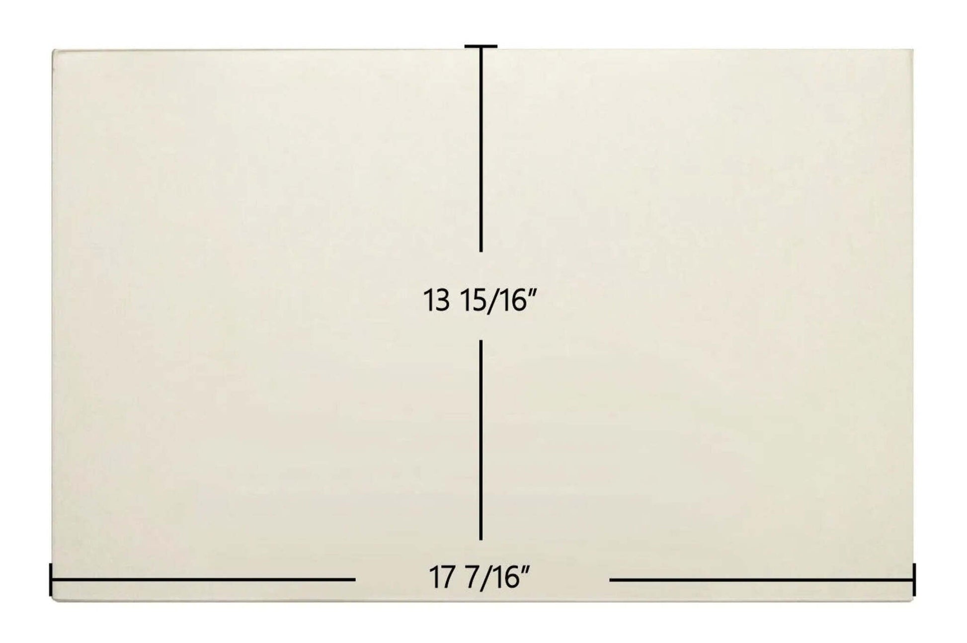 Ceramic Replacement Glass for Saey Scope Ceramic Glass Panel | 17 7/16" x 13 15/16" | Part #8770001100 - 17 7/16" x 13 15/16"